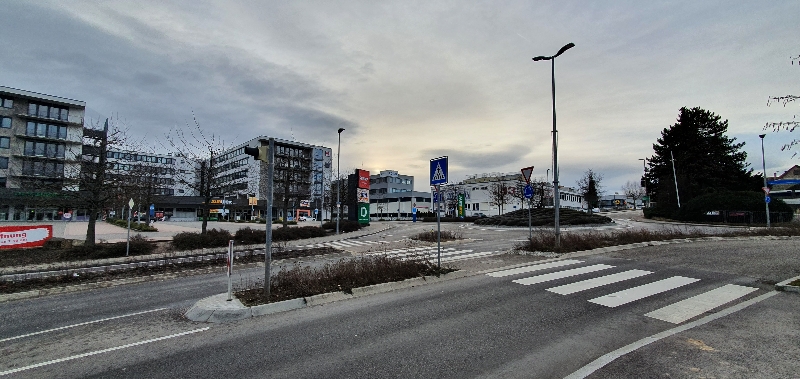 Blick von der Hauptstraße