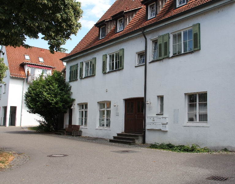 Büroetage im Erdgeschoss, Außenansicht