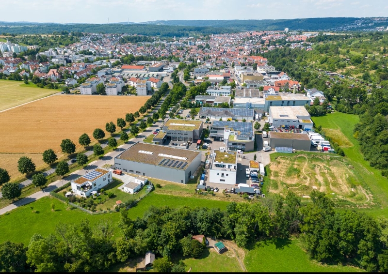 Luftbild in Blick-Richtung Norden