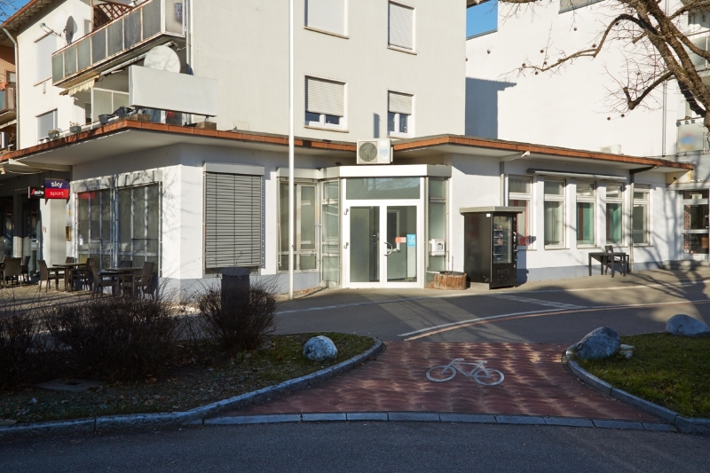 Gebäudeansicht, Eingangsbereich